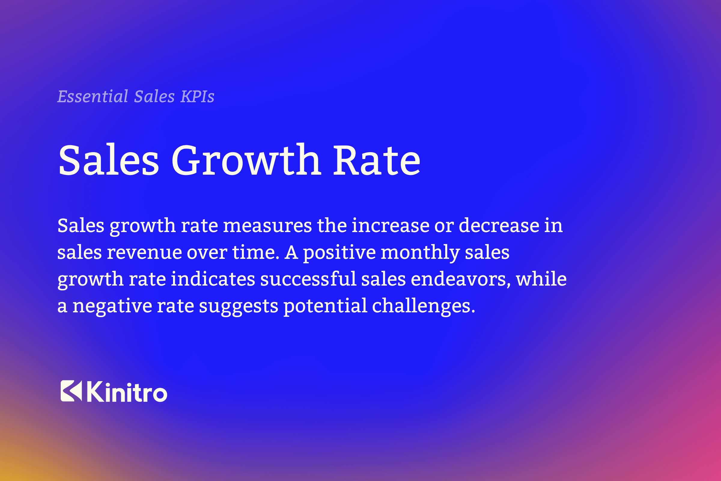 Sales Growth Rate